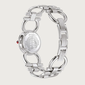 Dong Ho Salvatore Ferragamo Gancini Round 'Silver' 611212-743950
