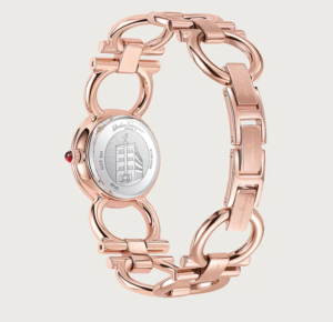 Dong Ho Salvatore Ferragamo Gancini Round 'Pink' 611212-743952