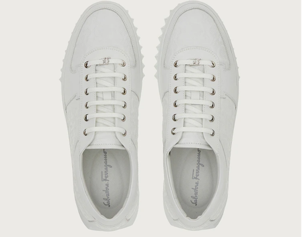 Giày Salvatore Ferragamo 'White' 02C093-747188 - Ảnh 5