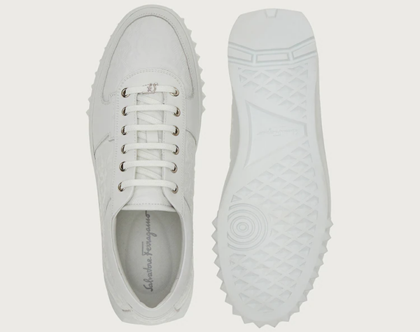 Giày Salvatore Ferragamo 'White' 02C093-747188 - Ảnh 4