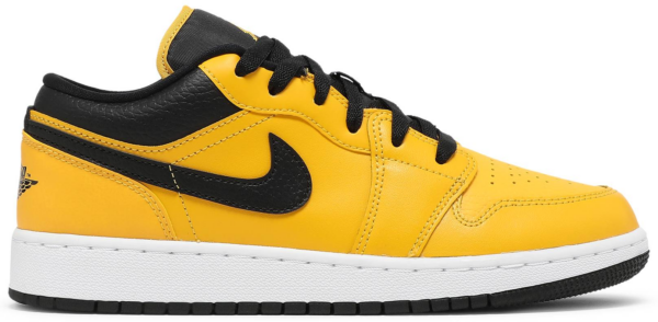 Giày Nike Air Jordan 1 Low GS 'University Gold Black' 553560-700