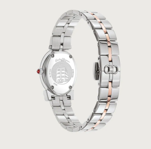 Dong Ho Salvatore Ferragamo Miroir 'Silver' 611222-748781