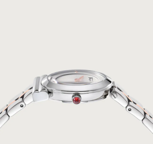 Dong Ho Salvatore Ferragamo Miroir 'Silver' 611222-748781