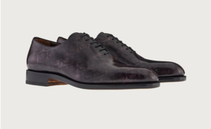 Alternative view of Giày Salvatore Ferragamo Oxford 'Steel' 020562-748832