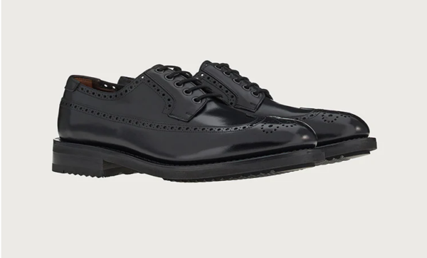 Giày Salvatore Ferragamo Derby 'Black' 020677-751291 - Hình ảnh 2