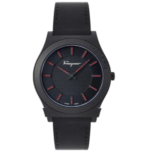 Dong Ho Salvatore Ferragamo Gancini Gent 'Black' 611238-751960