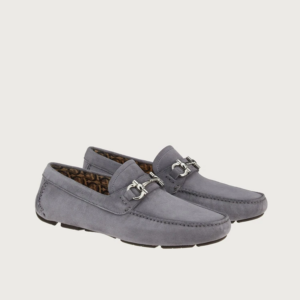 Alternative view of Giày Salvatore Ferragamo Driver Gancini 'Hematite' 020350-753172