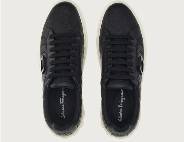 Giày Salvatore Ferragamo Gancini 'Black' 020776-753821 - Ảnh 5