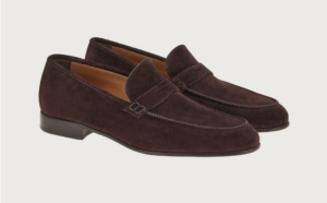 Alternative view of Giày Salvatore Ferragamo Penny Loafer 'Hickory' 020816-753903