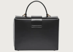 Tui Salvatore Ferragamo Trifolio Box Bag 'Black' 211981-754427