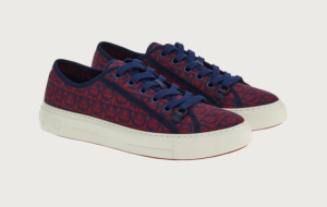 Alternative view of Giày Salvatore Ferragamo Gancini 'Pomegranate' 02B342-755080