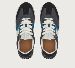 Giay Ferragamo Unisex 'Black Anthracite White' 020912-756555