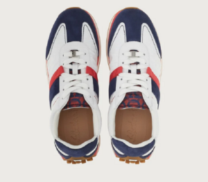 Giay Ferragamo Unisex 'Bluemarine White Hibiscus' 020912-756582