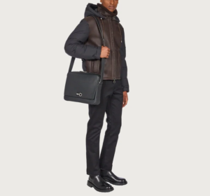 Tui Salvatore Ferragamo Studio Messenger 'Blue' 241142-756835