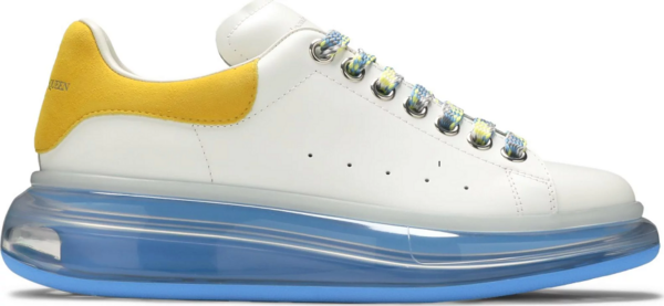 Giày Alexander McQueen Oversized Sneaker 'White Light Blue'