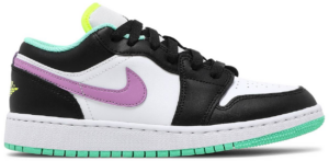 Giày Nike Air Jordan 1 Low GS 'White Violet Shock' 553560-151
