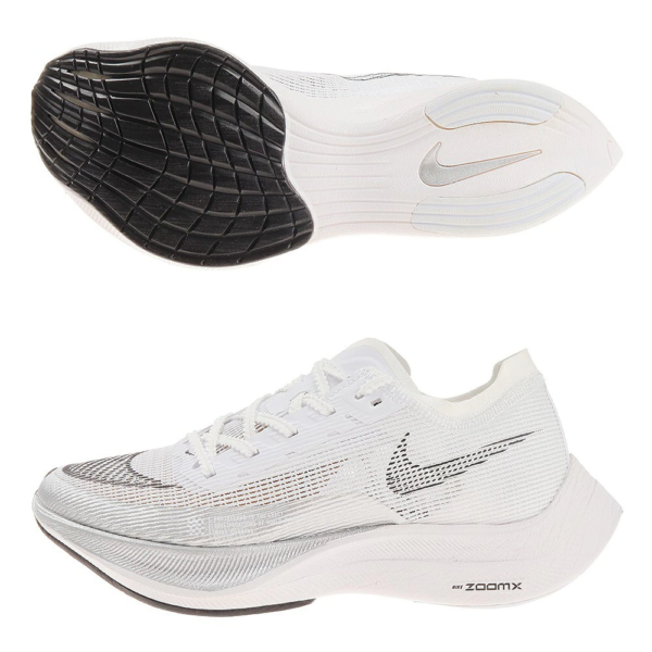 Giày Nike Wmns ZoomX Vaporfly NEXT% 2 'White Metallic Silver' CU4123-100 - Hình ảnh 4