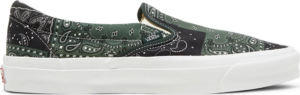 Giay Vans New Kith x Vault OG Classic Slip-On LX 'Bandan Scarab' VN0A45JK6CF
