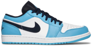 Giày Nike Air Jordan 1 Low 'UNC' 553558-144
