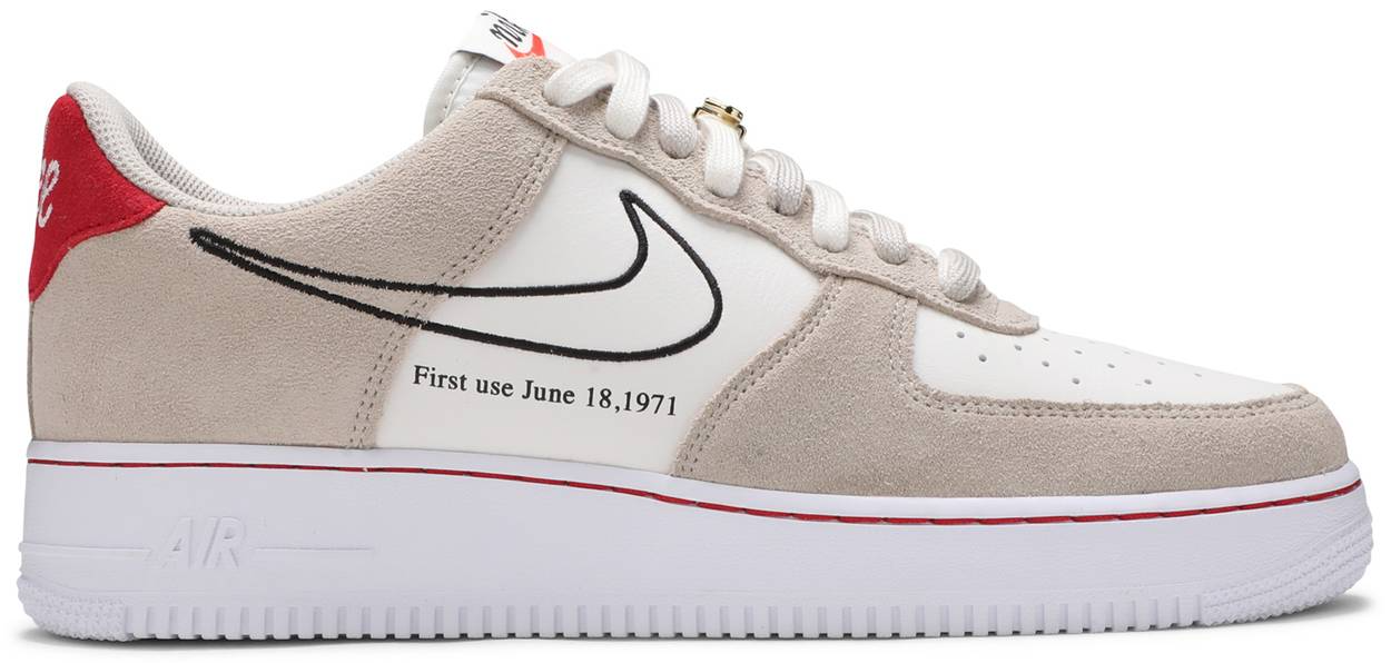 Nike Air Force 1 '07 SE First Use Orange Sail White DA8302-101  Women's Size 6