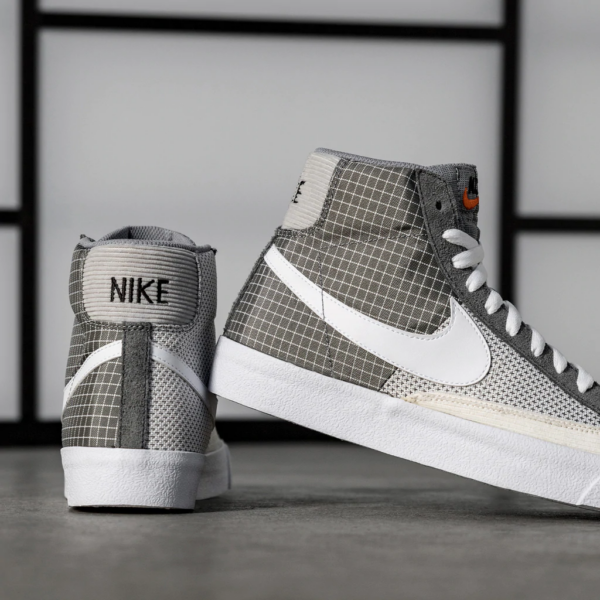 Giày Nike Blazer Mid 77 Patch 'Smoke Grey' DD1162-001 - Hình ảnh 6