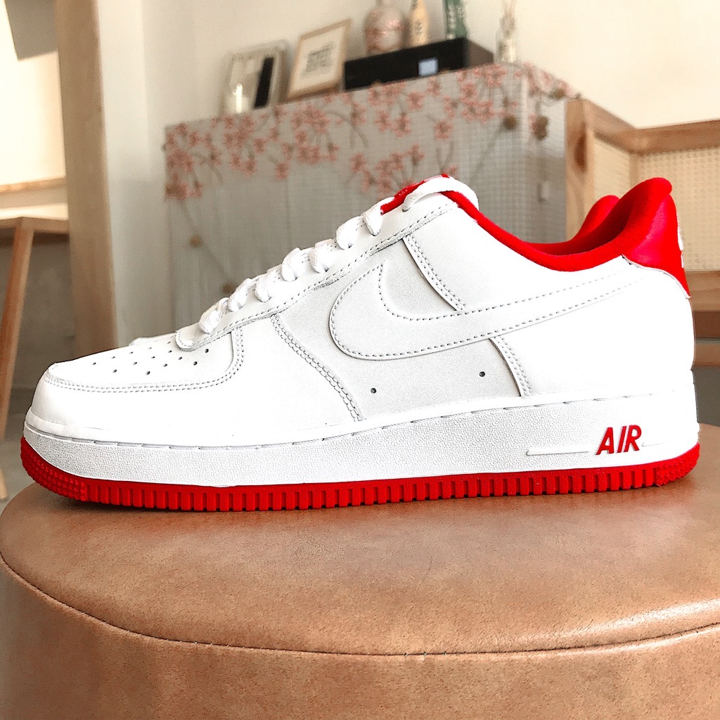 Buy Air Force 1 GS 'White University Red' - CD6915 101