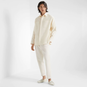 Alternative view of Giày Fendi O'Lock Loafers 'White' 7D1561AK1RF1HGS