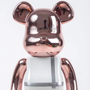 BE@RBRICK PINK GOLD CHROME 100％ ＆ 400％
