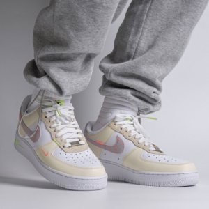 Giay Nike Air Force 1 Low Just Do It 'White Tan' FB1852-111