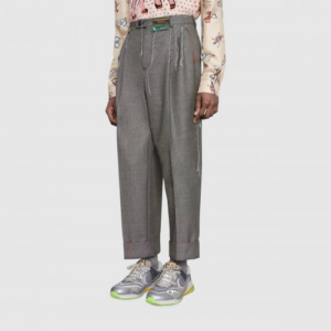 Alternative view of Giày Gucci Ultrapace Silver Metallic 587242-HQK20-8166