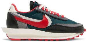 Giày Nike Sacai x Undercover x LDWaffle 'Midnight Spruce University Red' DJ4877-300