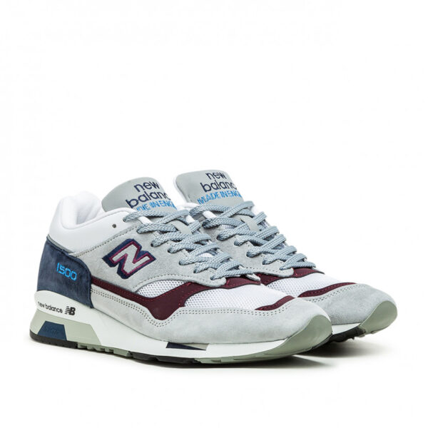 Giày New Balance M1500 'Grey Navy Burgundy' M1500NBR - Hình ảnh 3