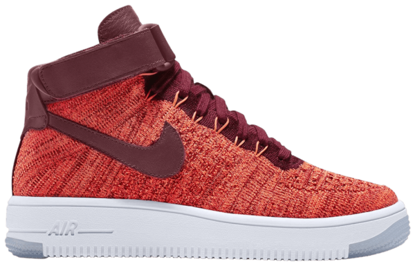 Giày Nike Wmns Air Force 1 Flyknit 'Total Crimson' 818018-800