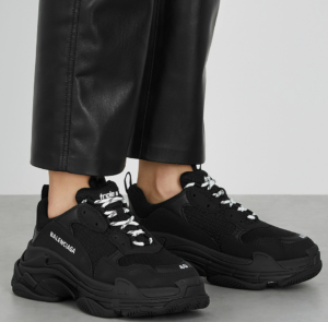 Alternative view of Giày Balenciaga Triple S Sneaker 'Black' 2020 534217-W2CA1-1000