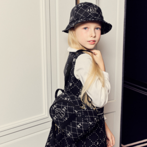 Balo MLB Mini Diamond Monogram 'Black' 7ABKMD23N-50BKS