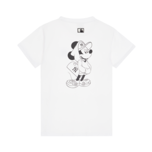 Alternative view of Áo MLB X Disney Short Sleeve T Shirt New York Yankees 31TSK1031-50W