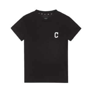 Áo MLB X Disney Short Sleeve T Shirt Cleveland Indians Black 31TSK1031-45L