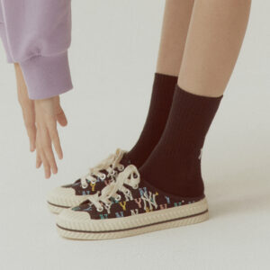 Alternative view of Giày MLB Playball Mule Mono NY 'Black' 32SHSM111-50L