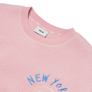 Alternative view of Áo MLB Like Smile Fleece Mega NY Yankees Pink 3AMTF5516-50PKS