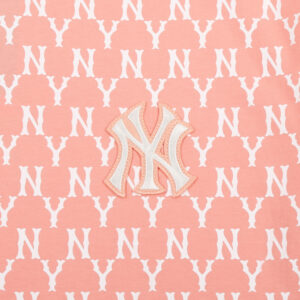 Alternative view of Áo MLB Monogram All Over Over Fit Short Sleeve Pink 31TSM1131-50P