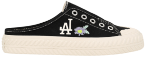 Giày MLB PlayBall Flower Mule LA Dodgers 'Black' 32SHSF111-07L