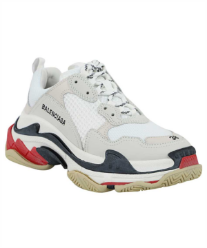 Alternative view of Giày Balenciaga Triple S White Black Red 2019 524037 W09E1 9000
