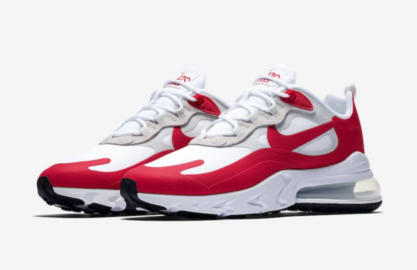 Giày Nike Air Max 270 React Air Max 1 'University Red' CW2625-100 - Hình ảnh 4