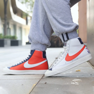 Alternative view of Giày Nike NBA x Blazer Mid '77 EMB '75th Anniversary Knicks' DD8025-100