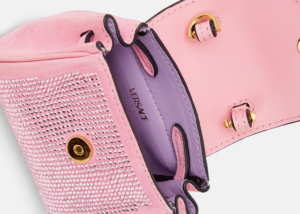 Alternative view of Túi Versace La Medusa Studded Micro Pink 1002529-1A01840-1P56V