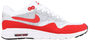Giày Nike Air Max 1 Ultra Flyknit 'White University Red' 843384-101