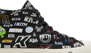 Giay Converse Chuck Taylor All-Star 70 Hi Kith 10 Year Anniversary 'Black' 172465C
