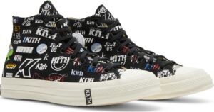 Giay Converse Chuck Taylor All-Star 70 Hi Kith 10 Year Anniversary 'Black' 172465C