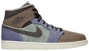 Giày Nike Air Jordan 1 Mid 'Suede Patch' 852542-203