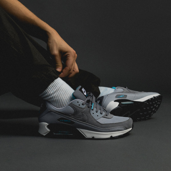 Giày Nike Air Max 90 'Wolf Grey Chlorine Blue' DM0029-002 - Hình ảnh 3